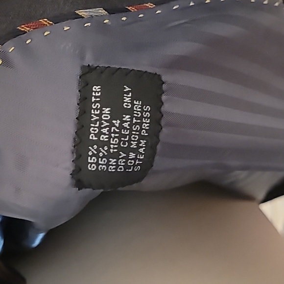 Dark Grey Men's Size 40S Jacket Blazer Bocaccio Uomo - Picture 8 of 10